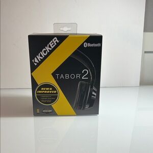 NEW IN BOX KICKER Tabor2 Bluetooth Headphones Over The Ear Wireless Earphones